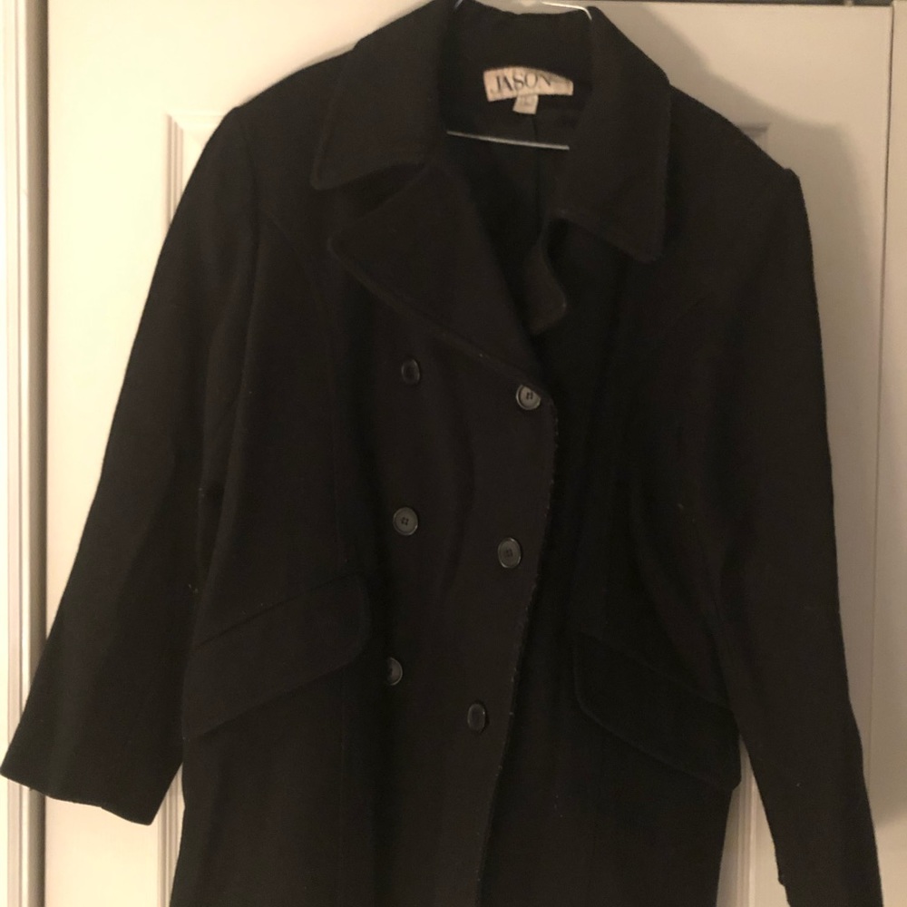 Black Pea Coat